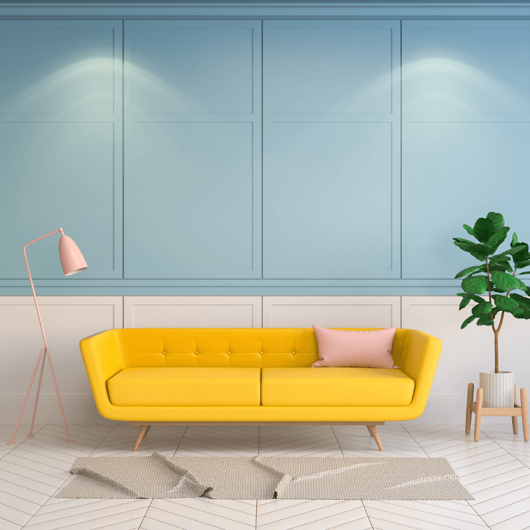 aesthetic sofa