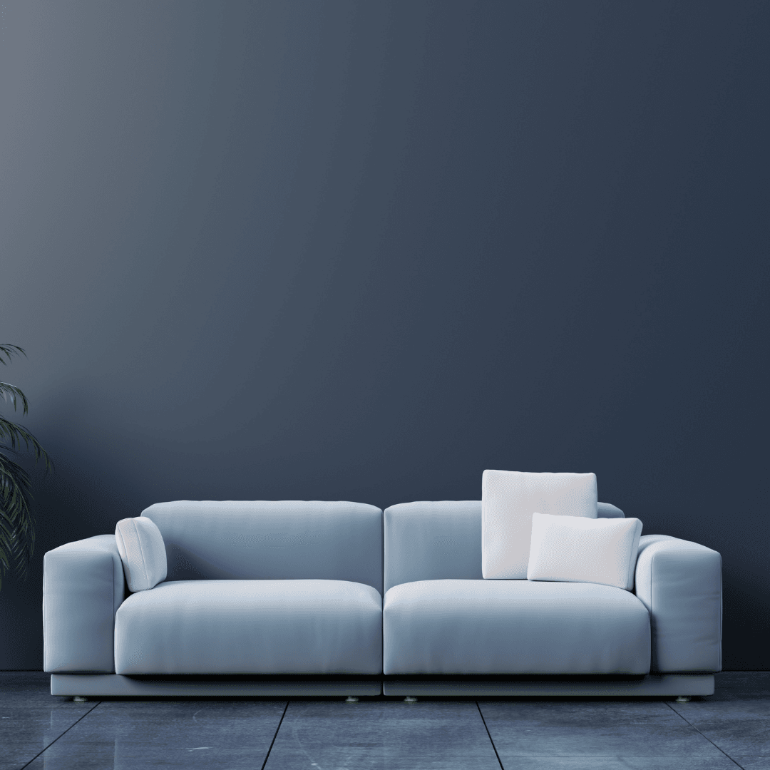 white sofa